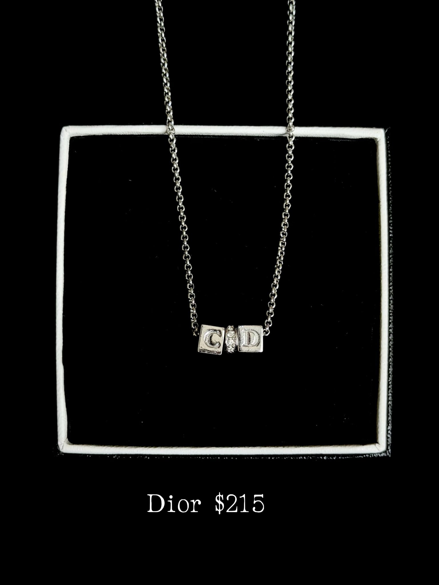Dior Tiny Logo Chain