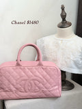Chanel Rosé Voyage Bag
