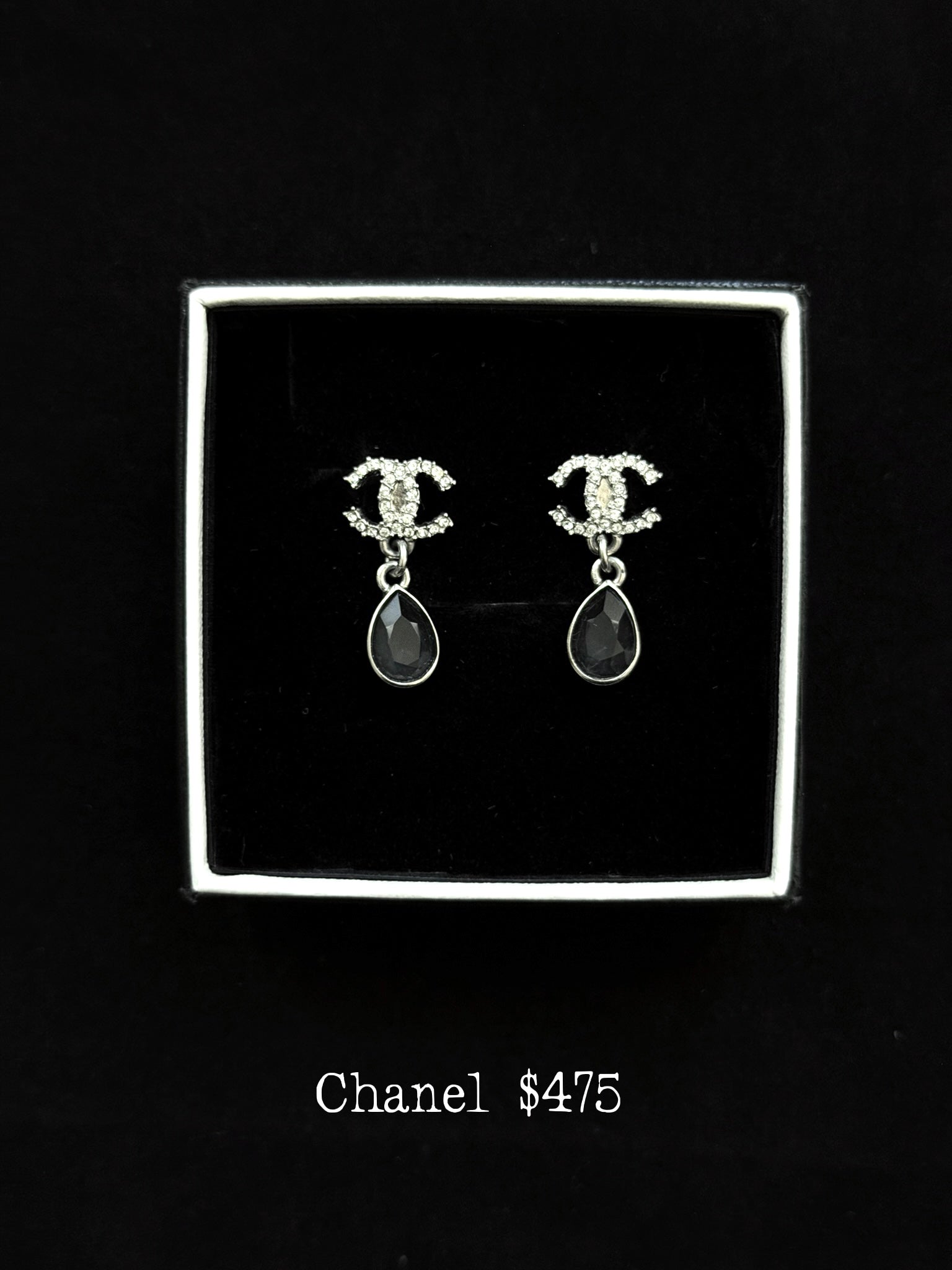 Chanel Black Drops