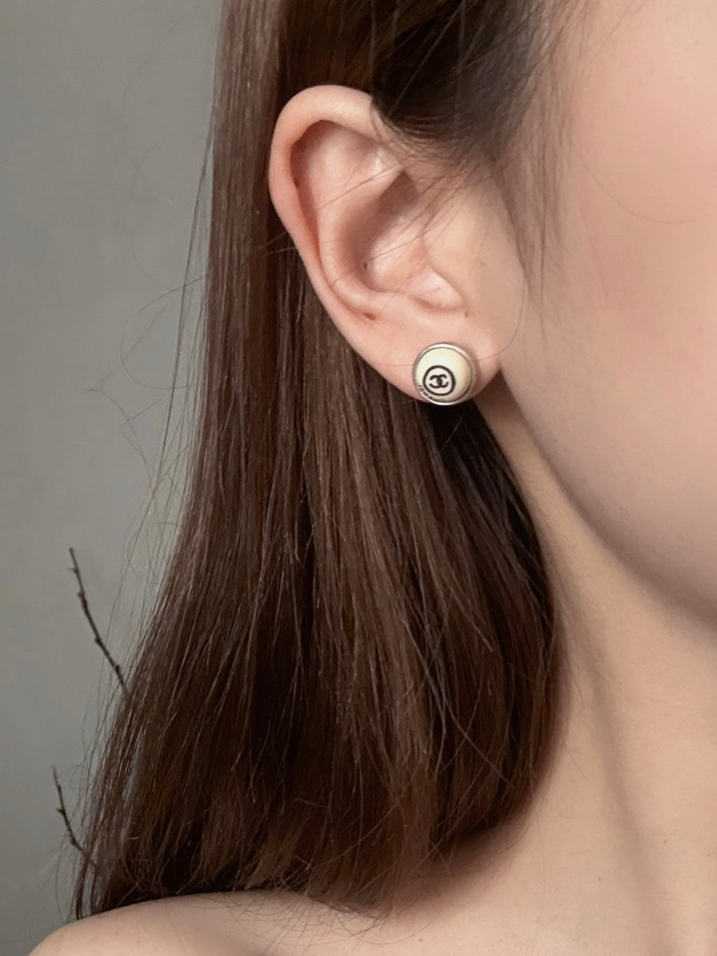 Chanel Ivory Medallion