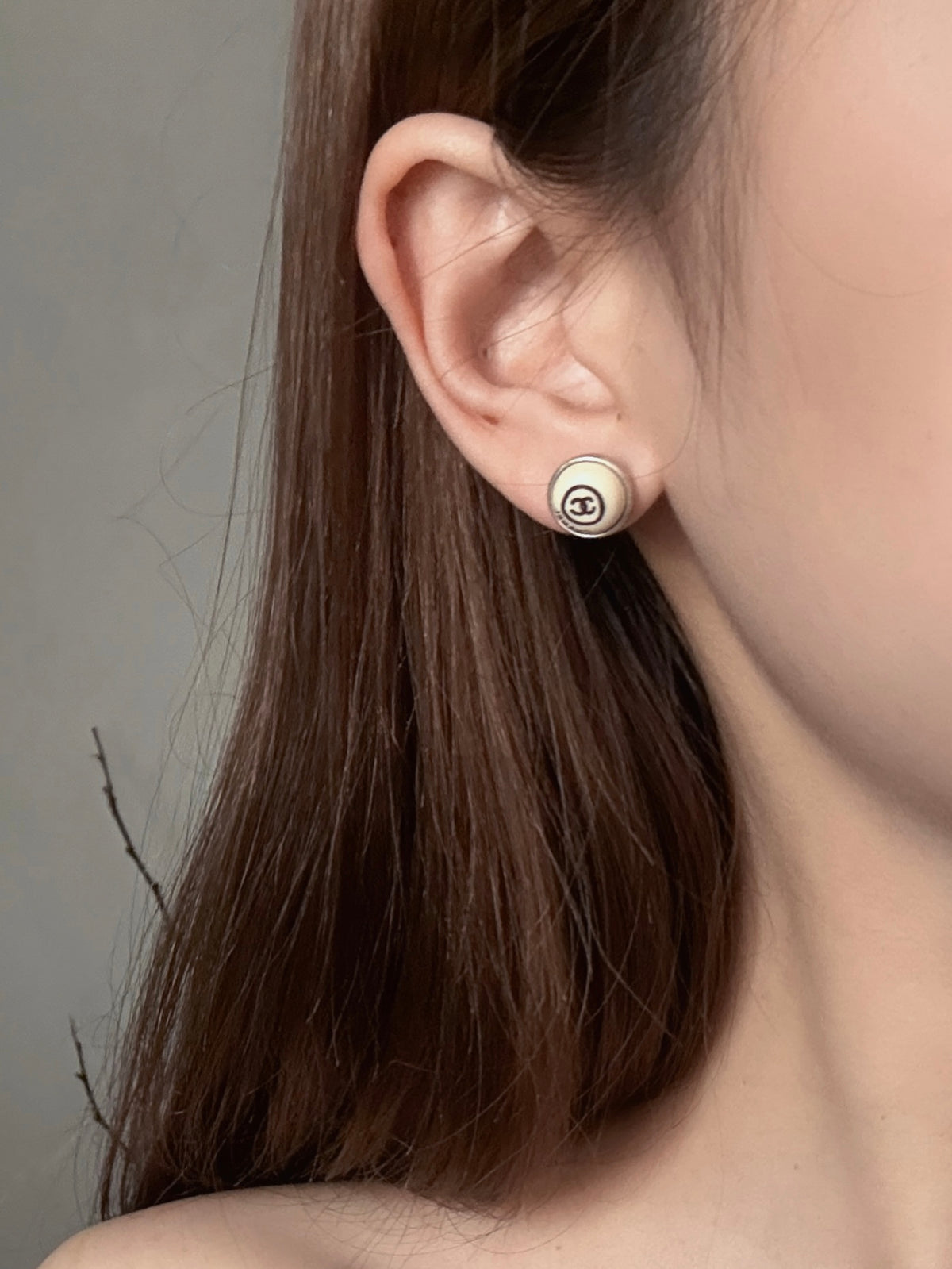 Chanel Ivory Medallion