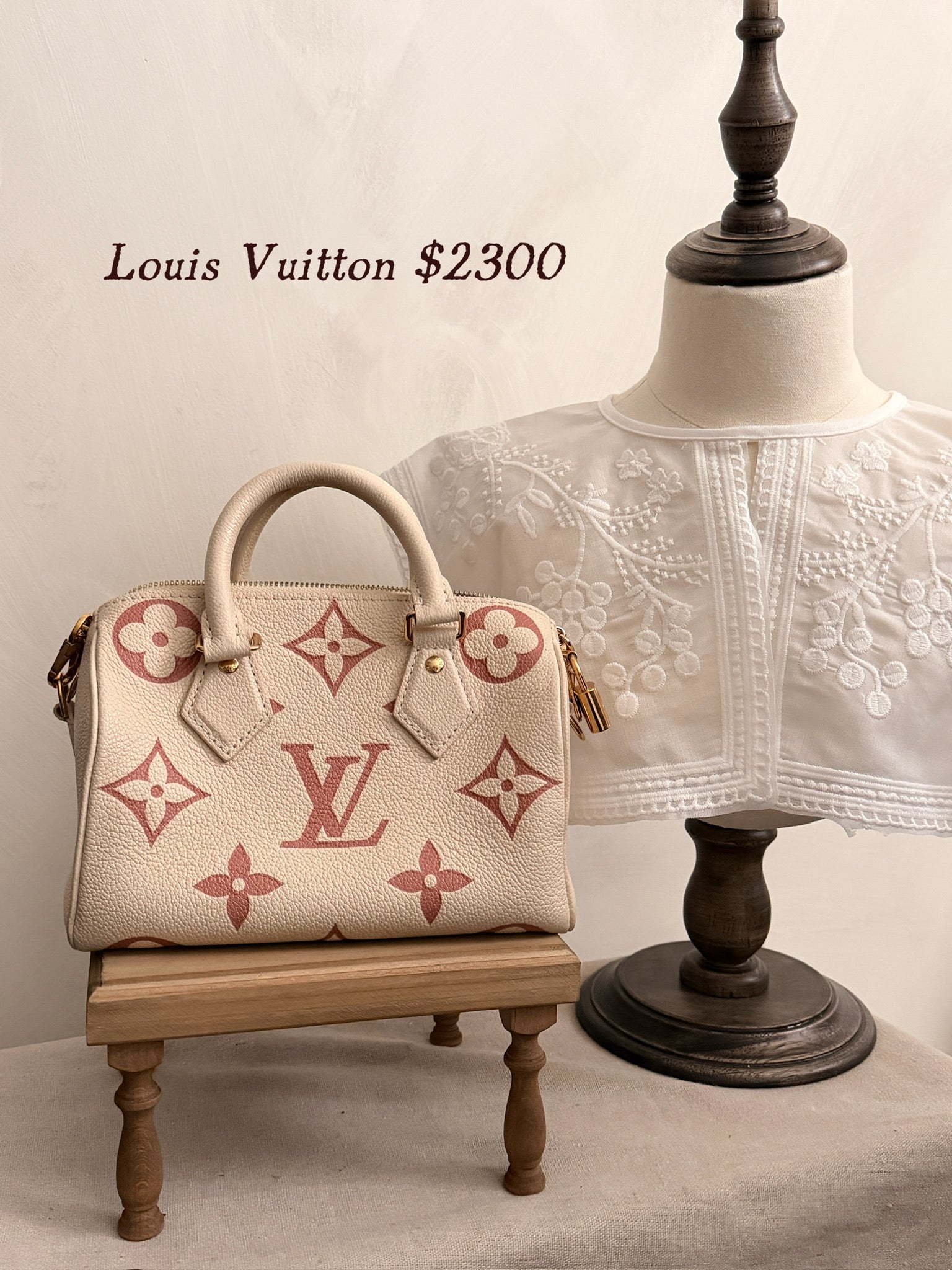 Louis Vuitton Blush Monogram Baby