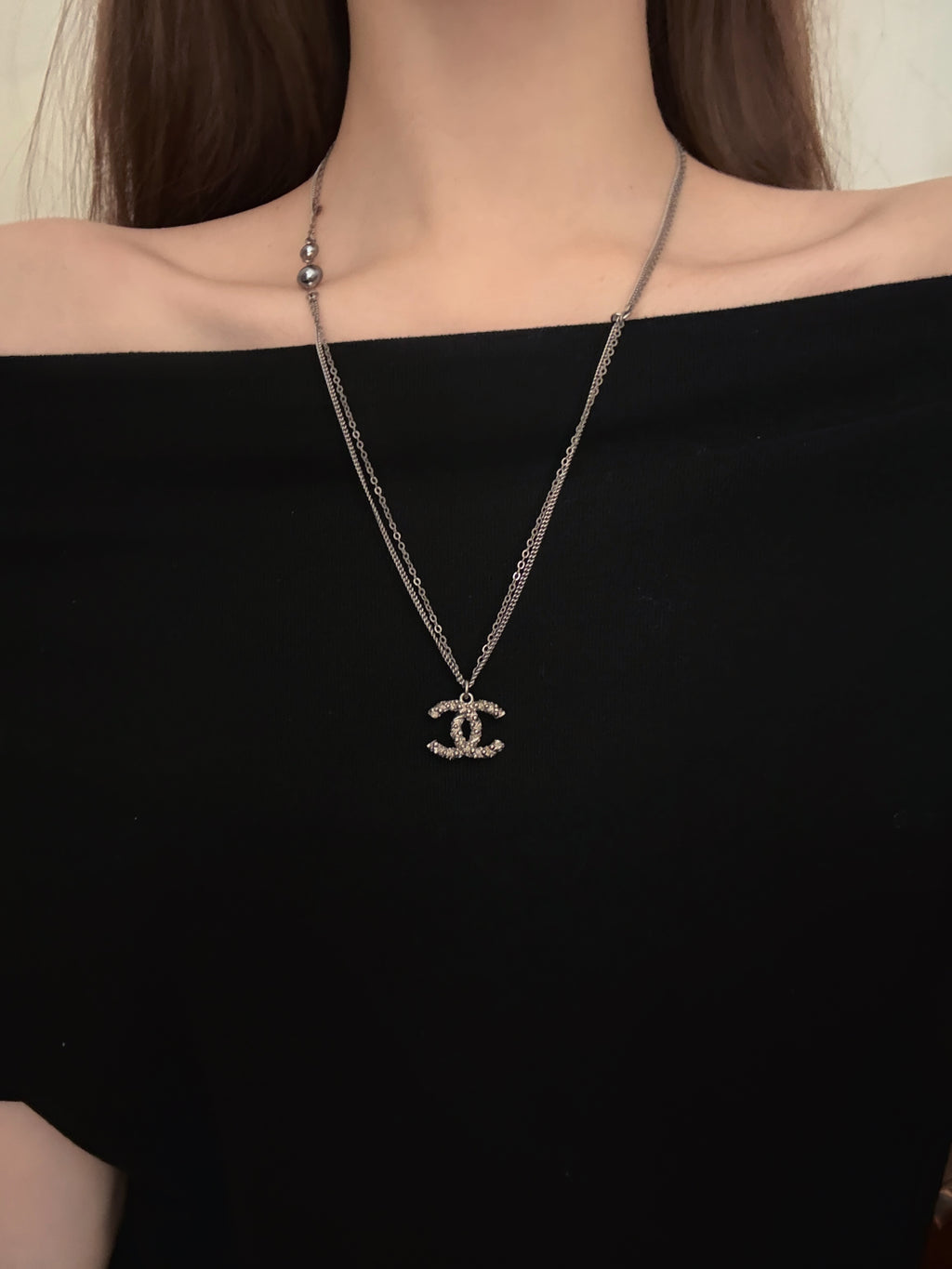 Chanel Vintage Camellia Emblem