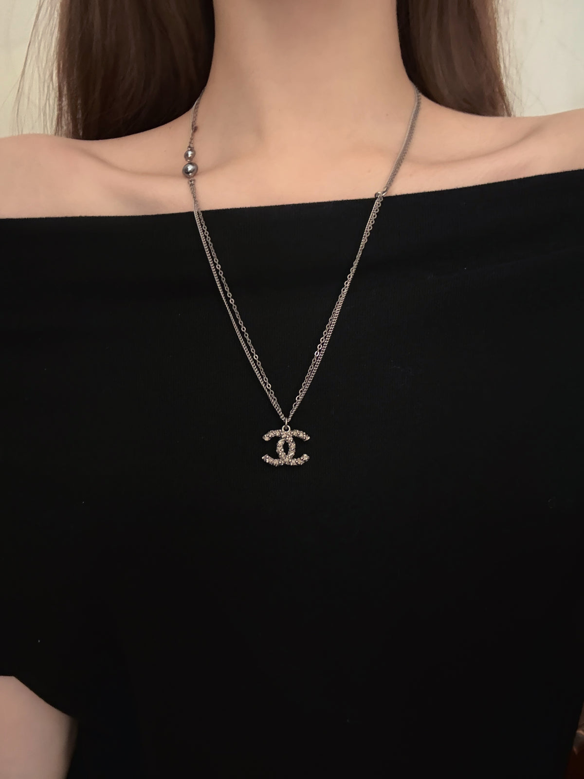 Chanel Vintage Camellia Emblem
