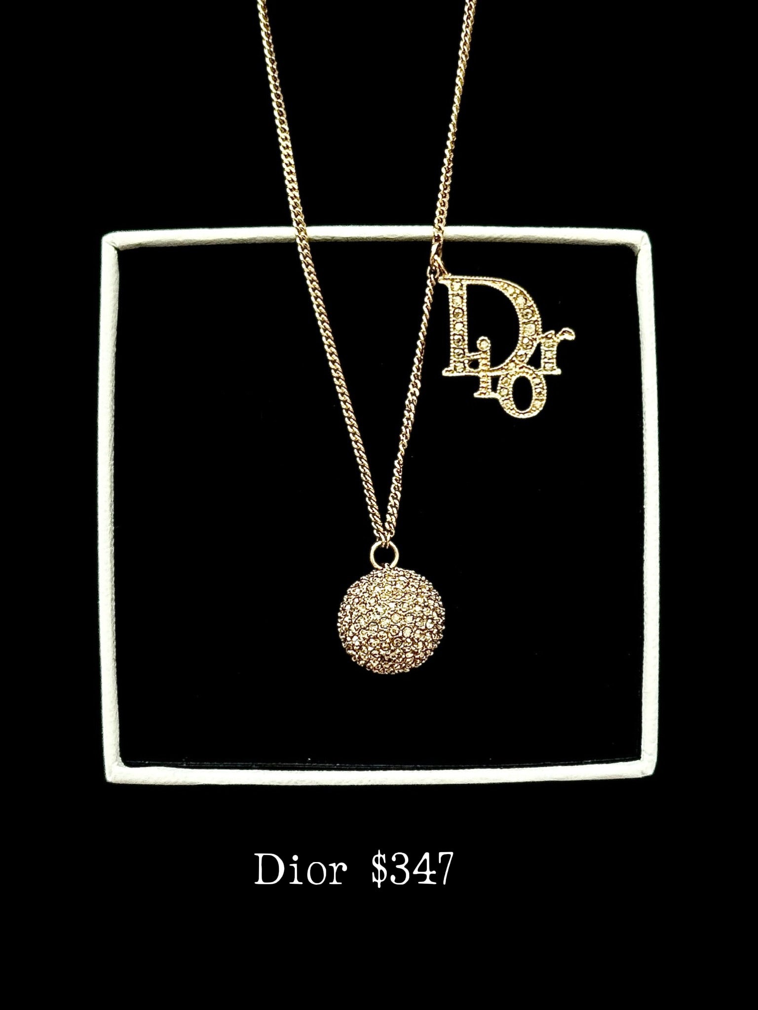 Dior Letter Drop