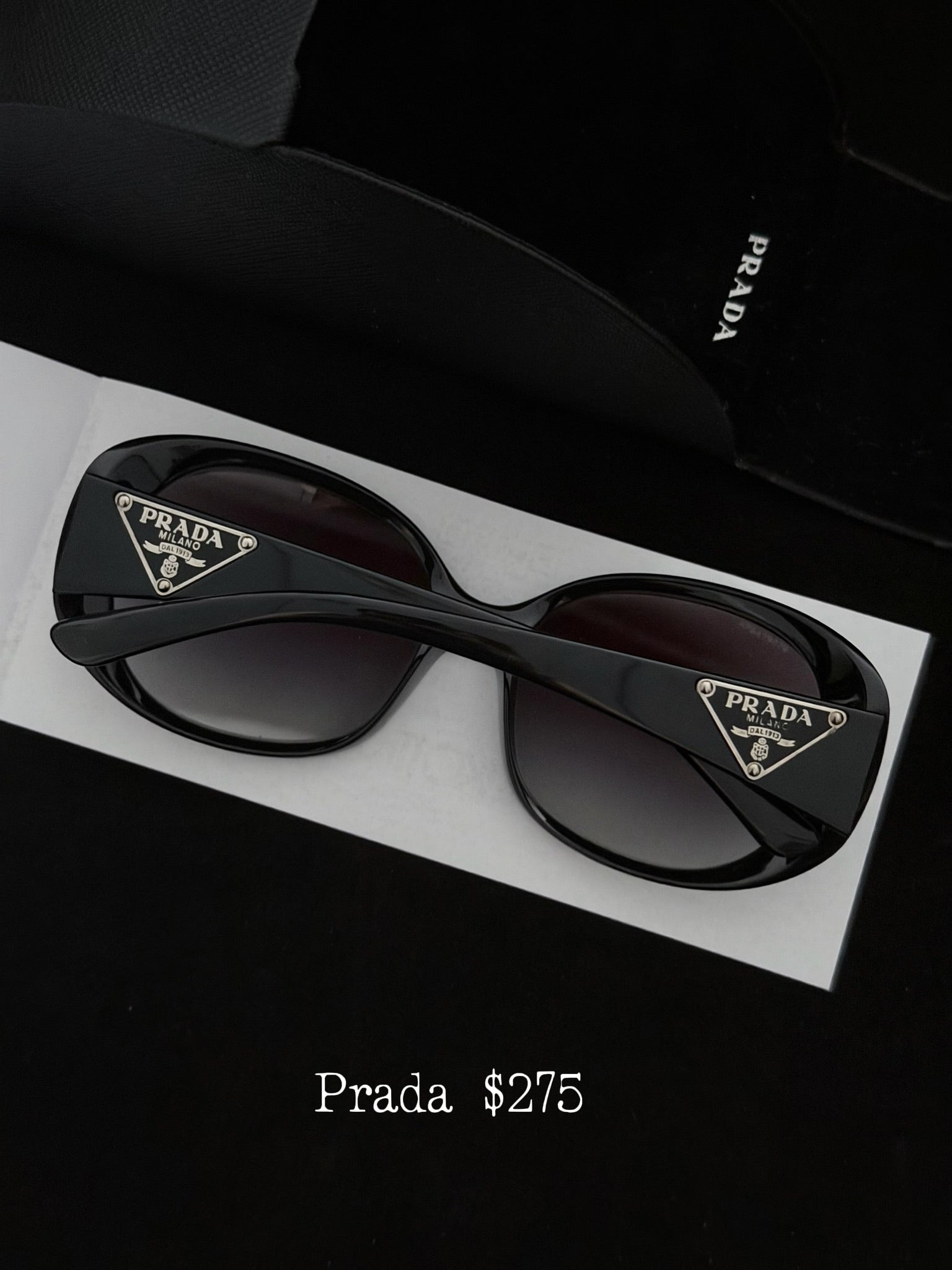 Prada Noir Triangle