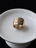 Chanel Pink CC Ring
