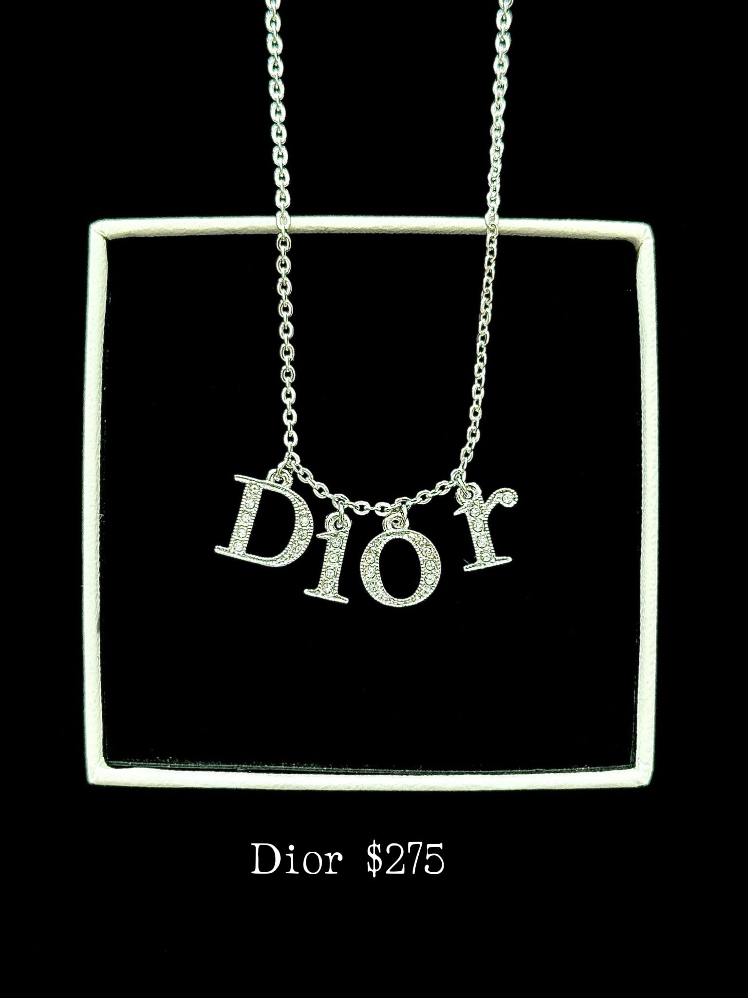 Dior Crystal Letters