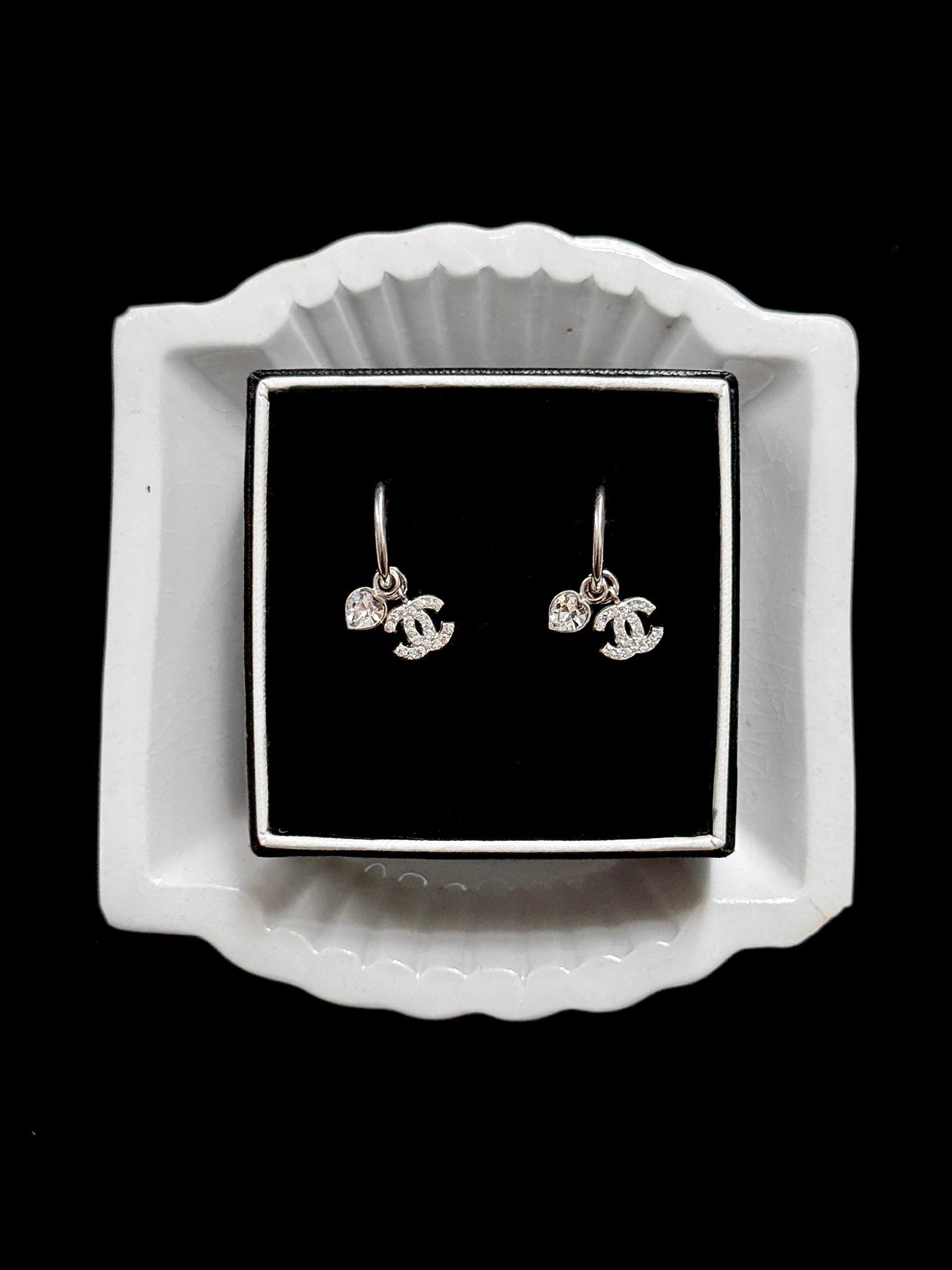 Chanel Lumière Charm Hoops