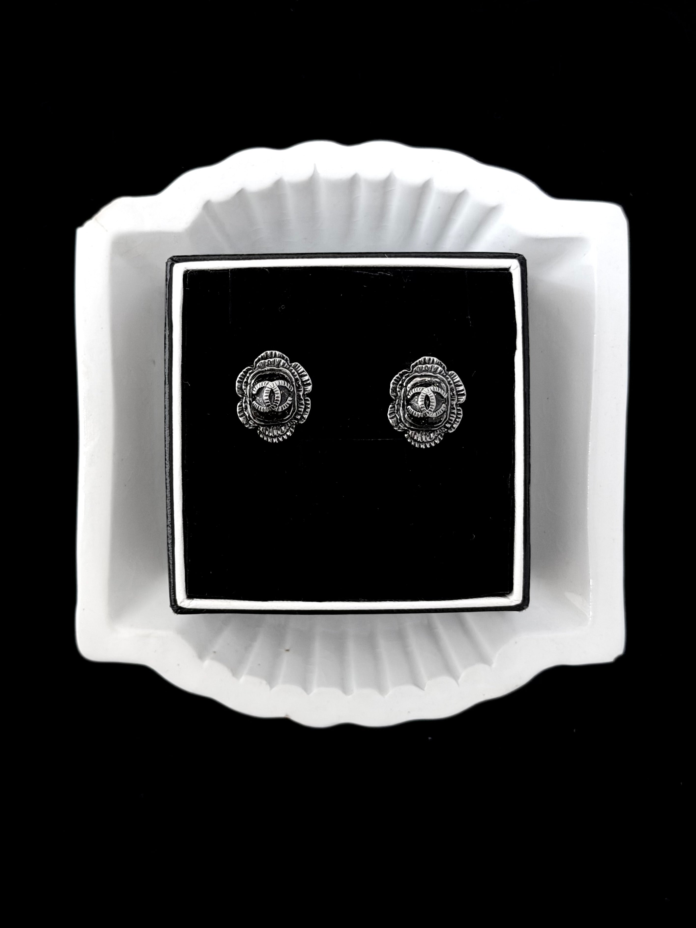 Chanel Black Flower