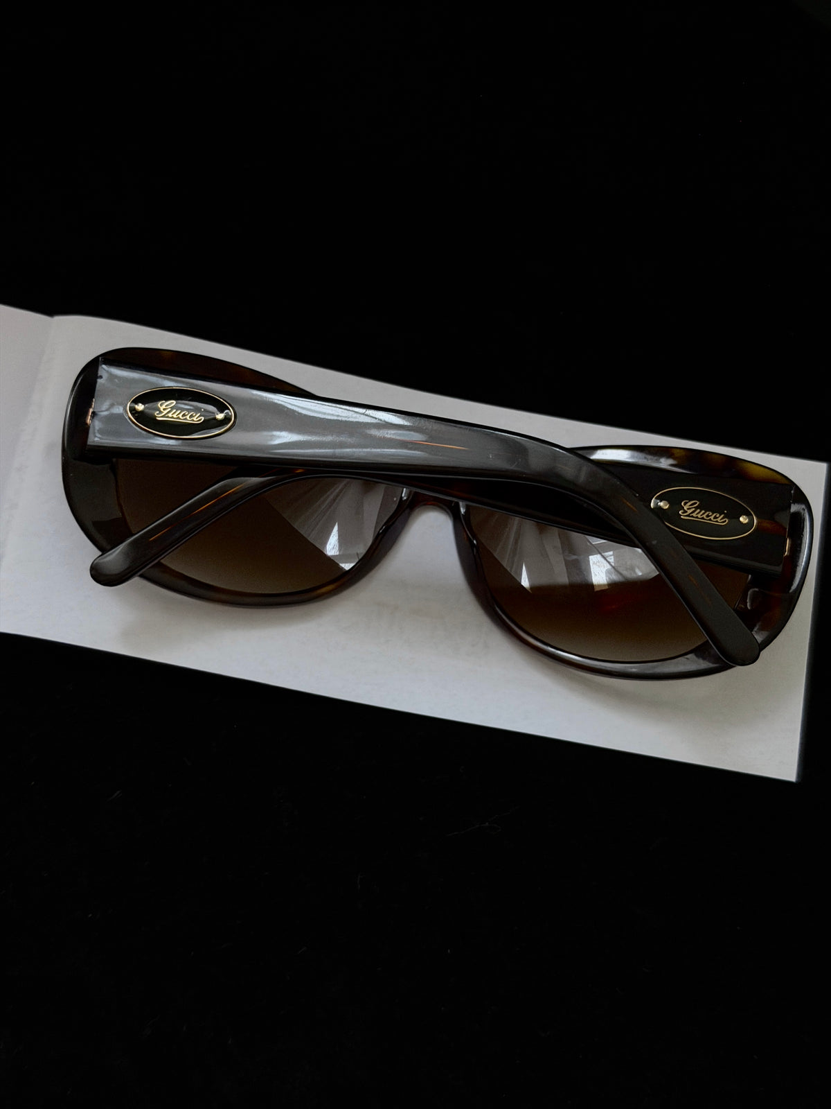 Gucci Brown Logo