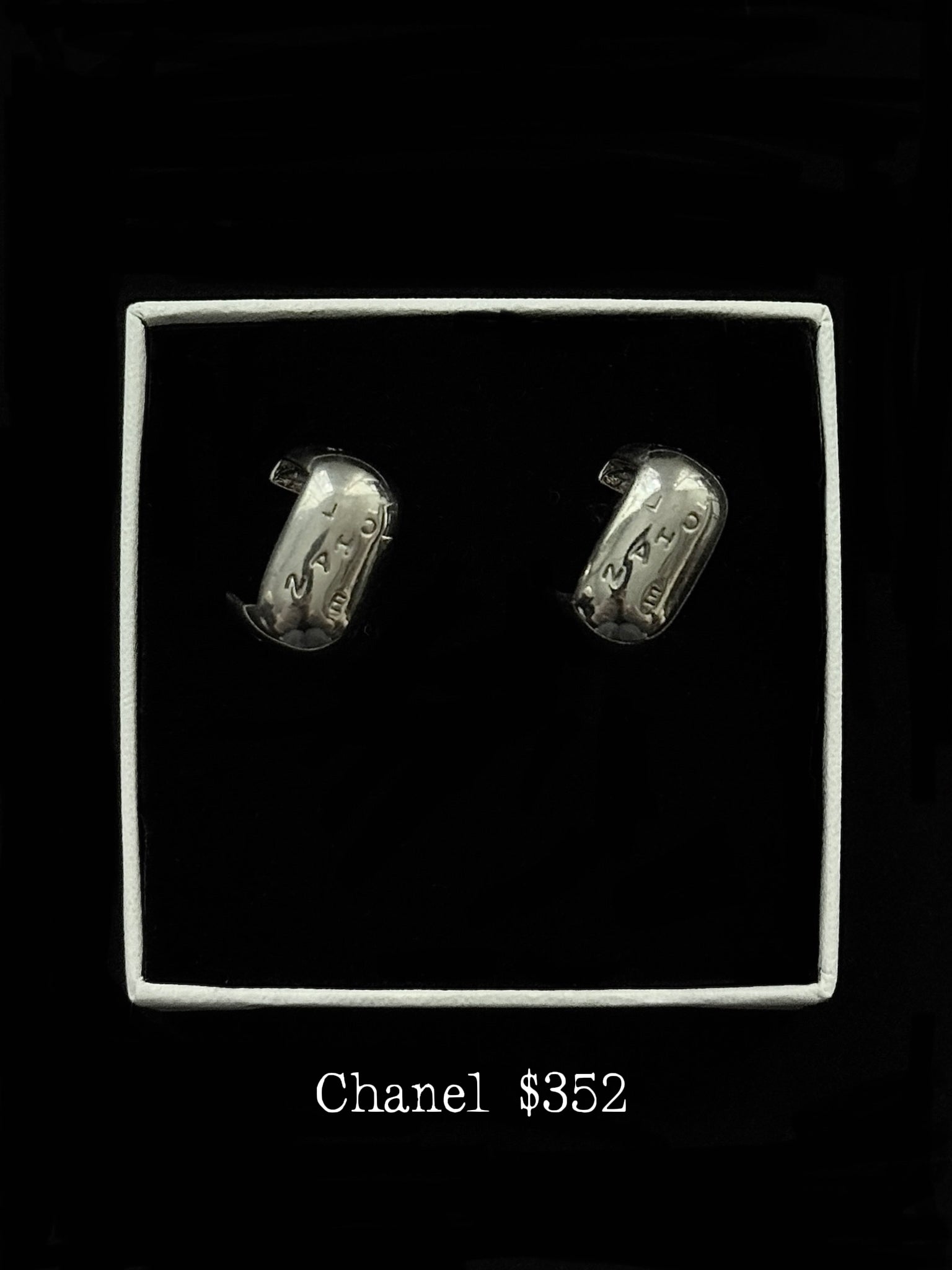Chanel Silver Curve Chic