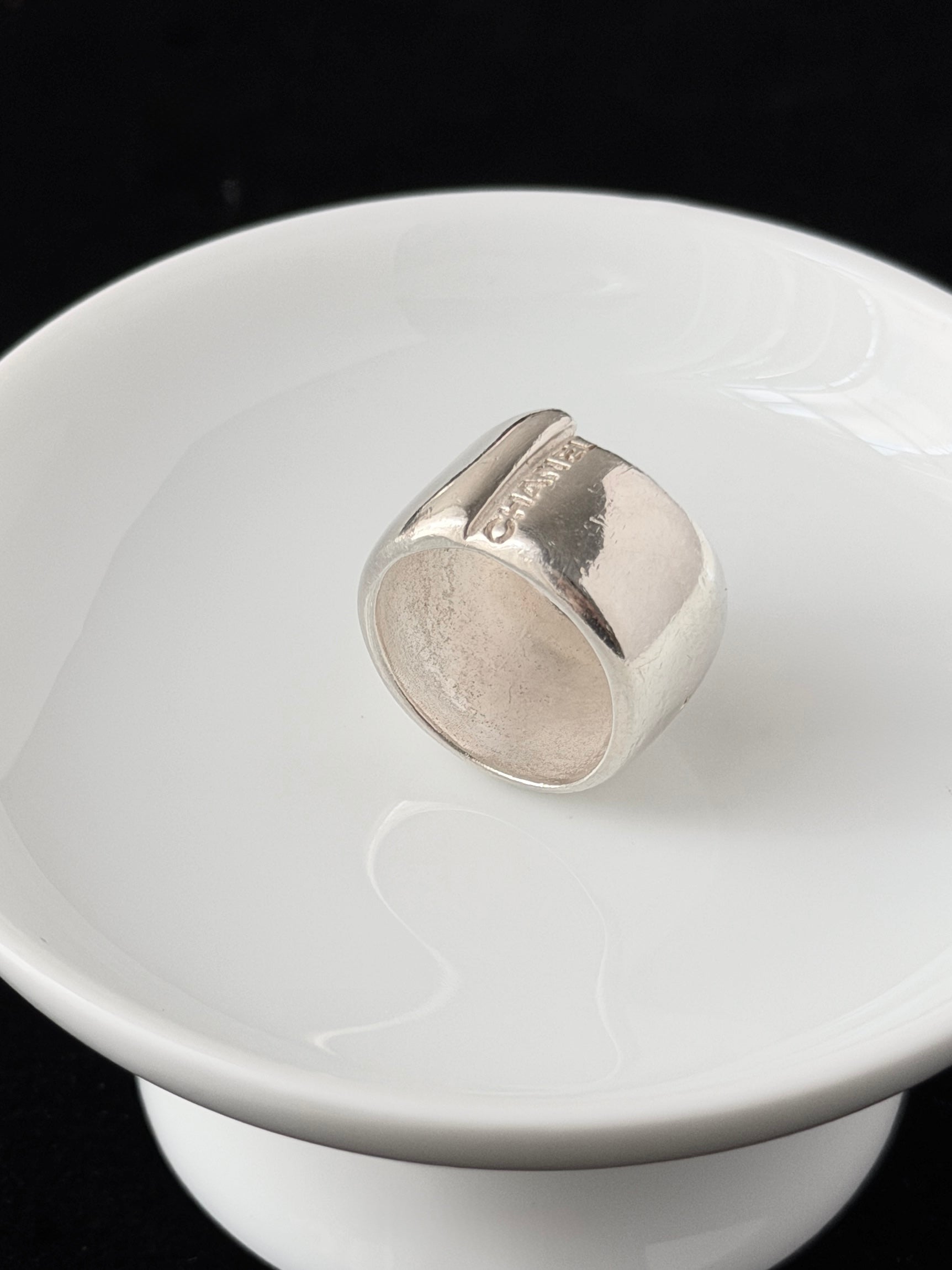 Chanel Silver Minimalist