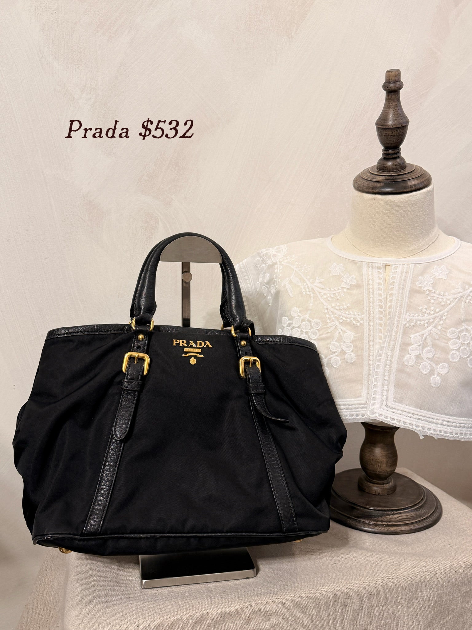 Prada Soft Noir Bag
