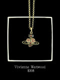 Vivienne Crown Orb Necklace