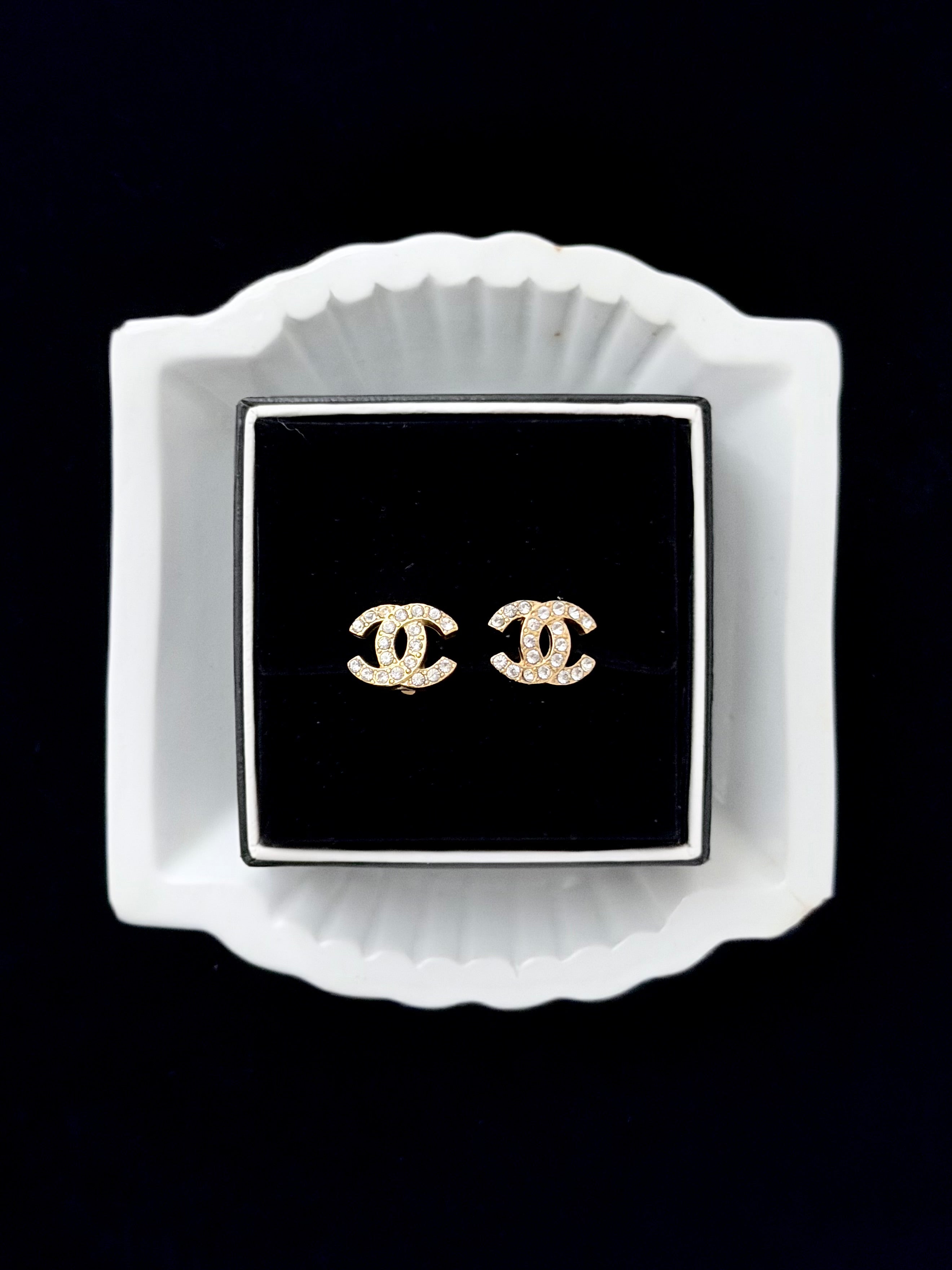 Chanel Crystal CC - clip