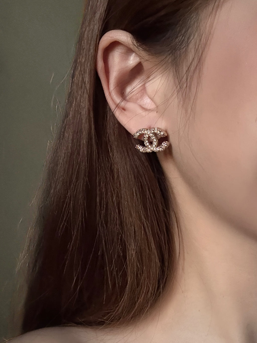 Chanel Golden Crystal Emblem