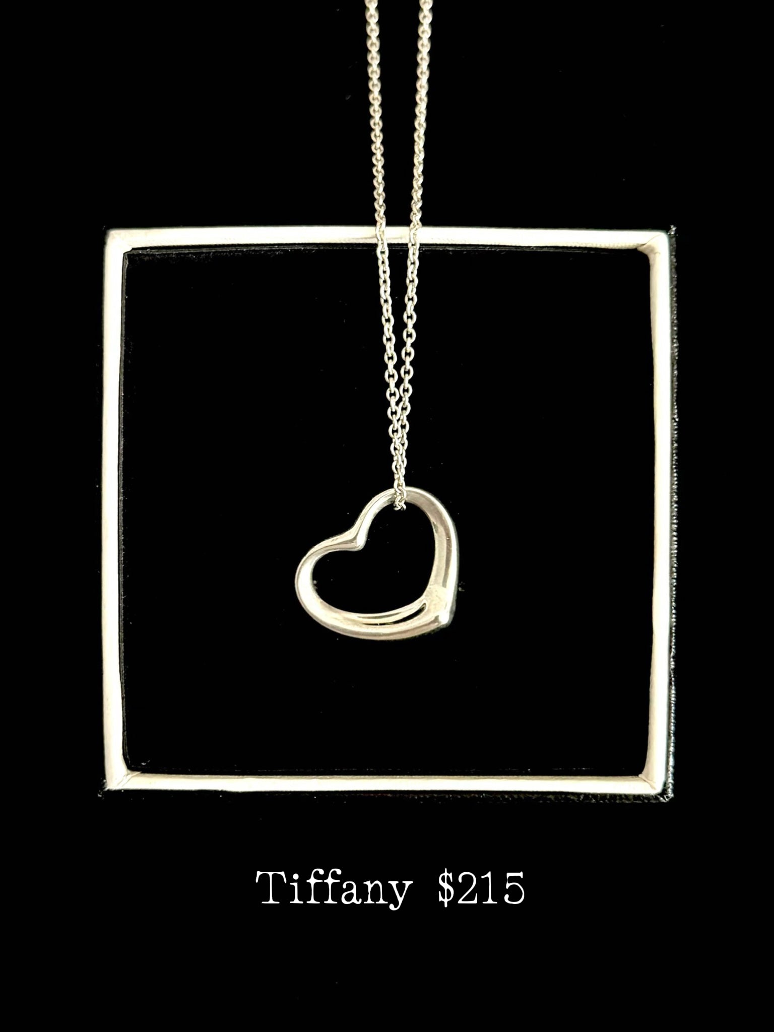 Tiffany Open Heart Necklace