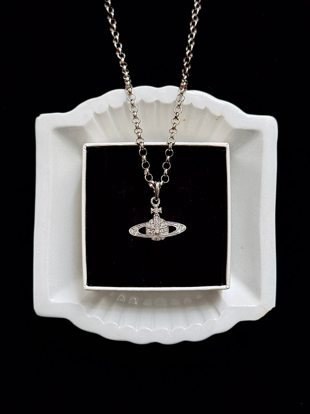 Vivienne Westwood Silver Saturn