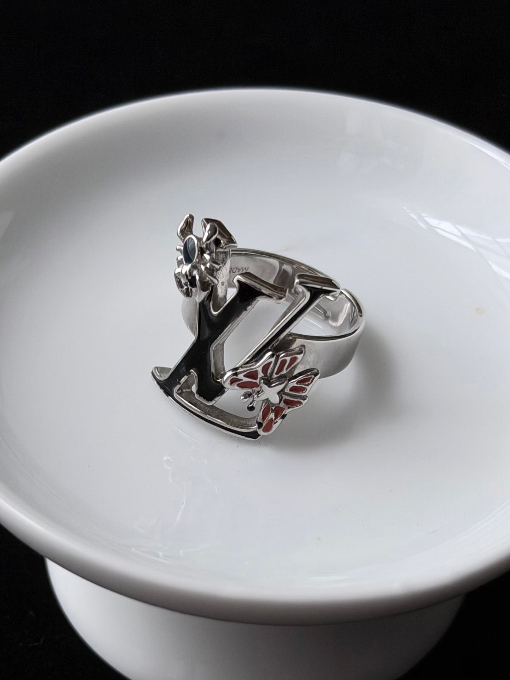 LV Butterfly Ring
