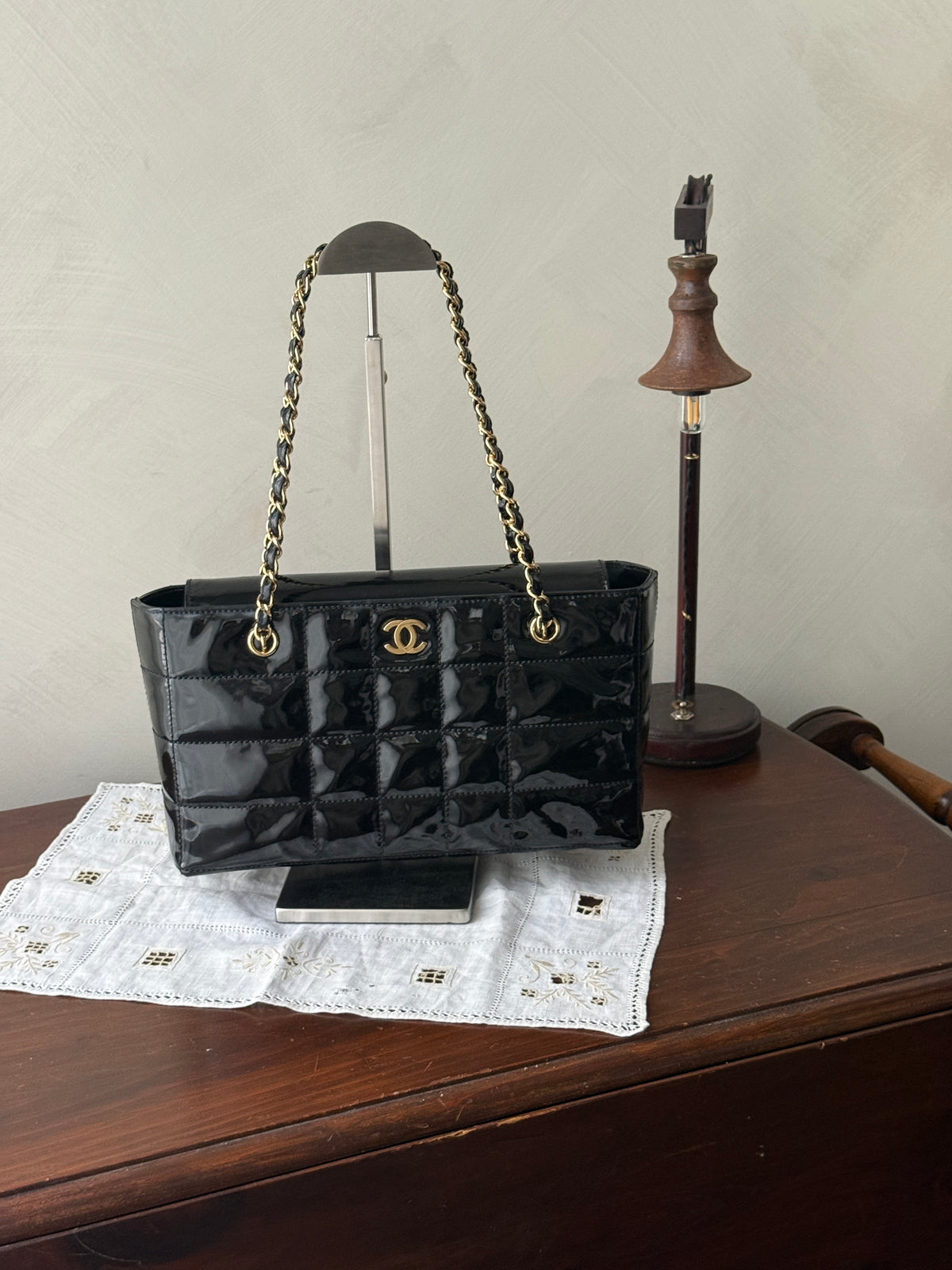 Chanel Noir Patent