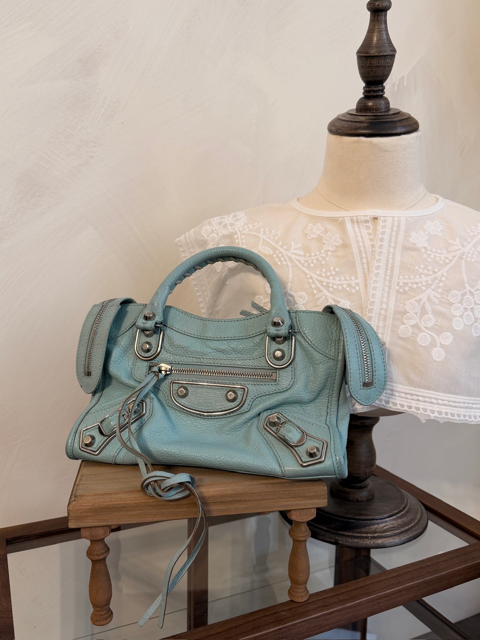 Balenciaga Blue Moto