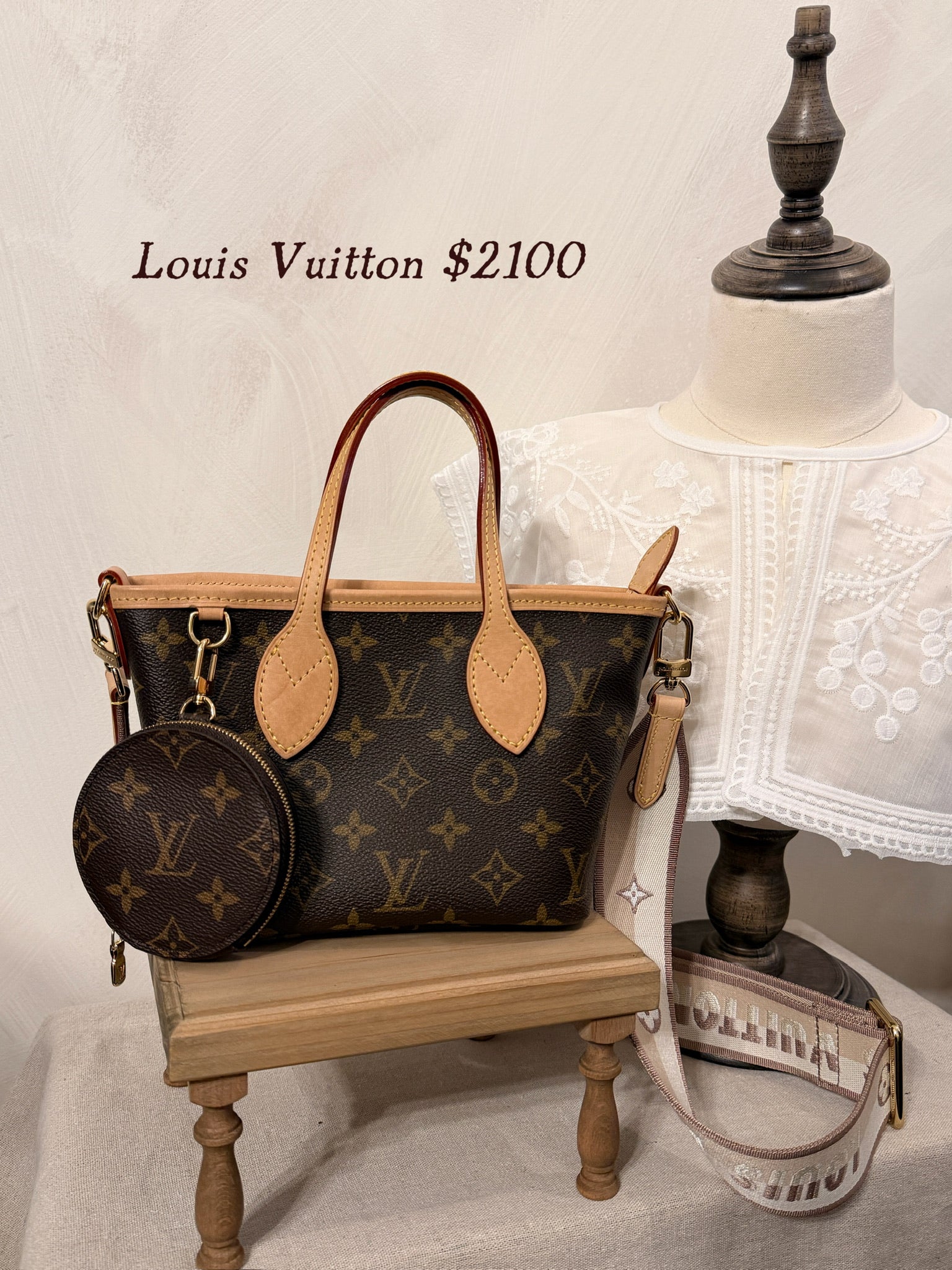 Louis Vuitton Monogram Latte Bag