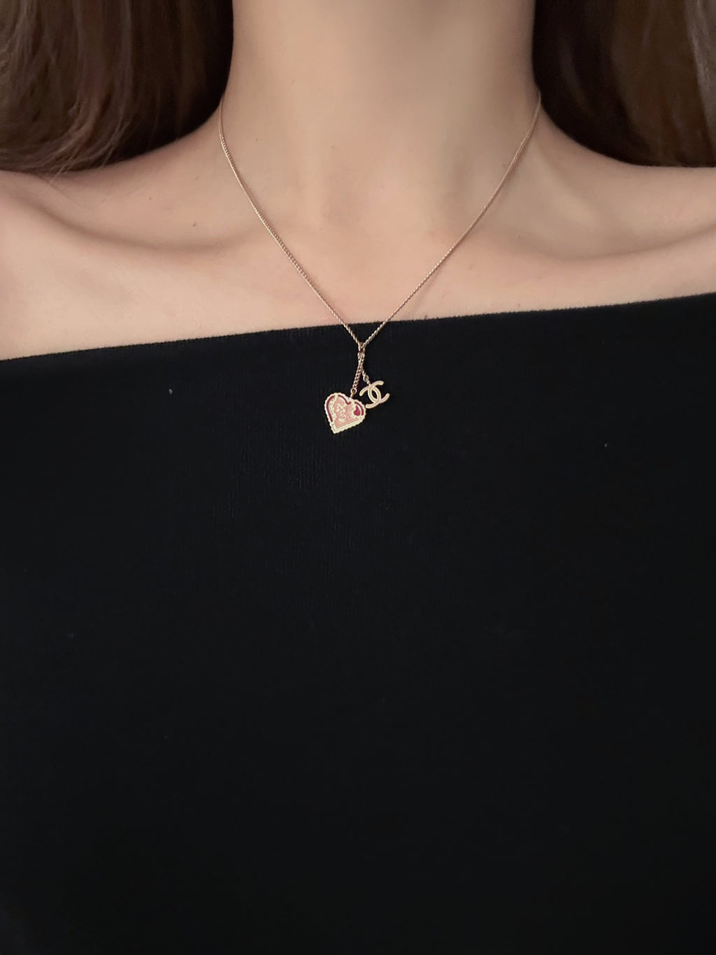 Chanel Amour Heart Locket