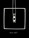 Chanel Luggage Charm Necklace