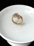 Dior Crystal Flower Ring