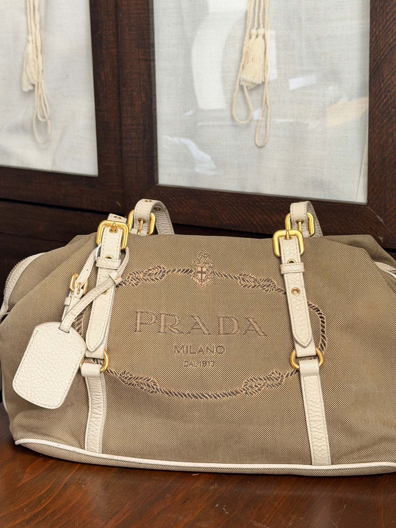 Prada Milano Voyage Satchel