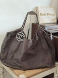 Chanel Chocolate Hobo