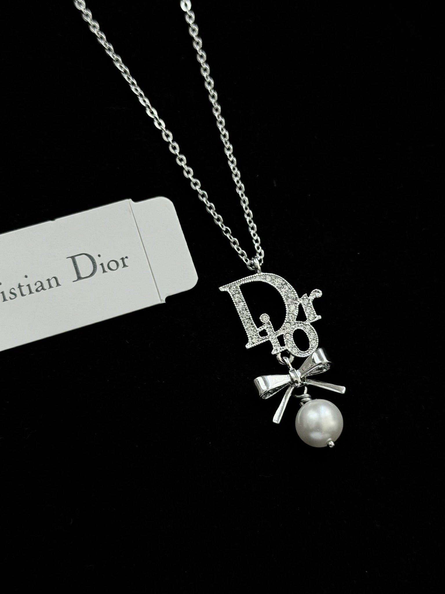 Dior Ribbon Necklace