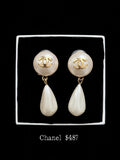 Chanel Pearl Drop - Clip