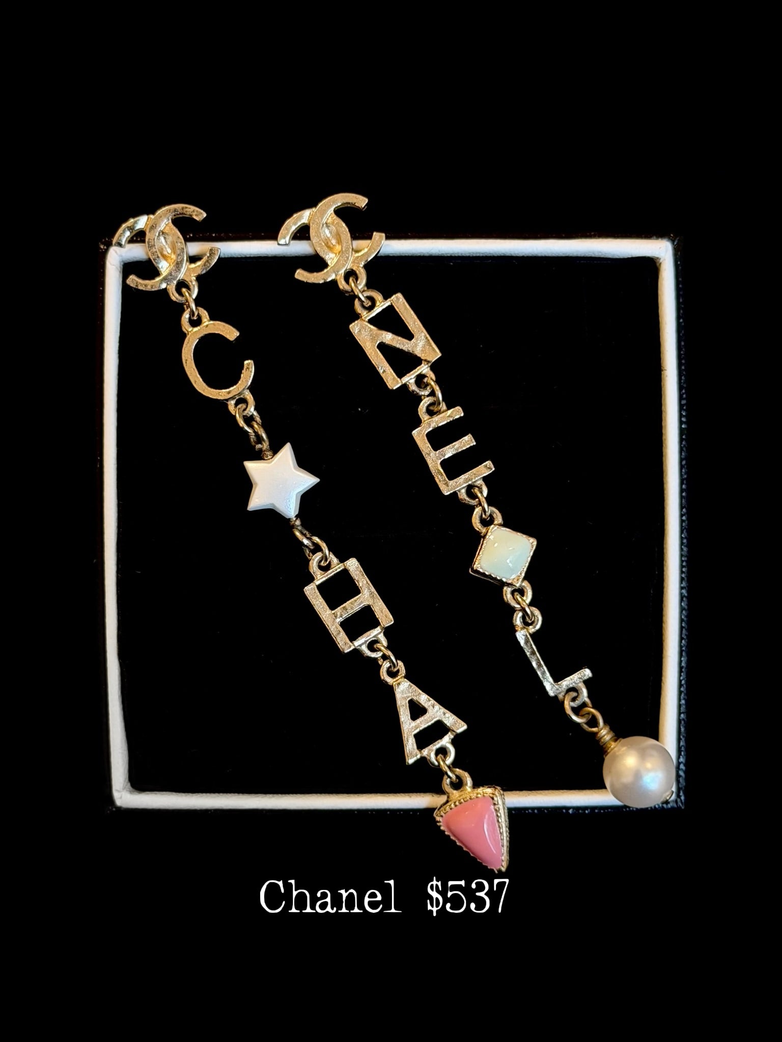 Chanel Alphabet Charm