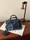 Miu Miu Navy Fold