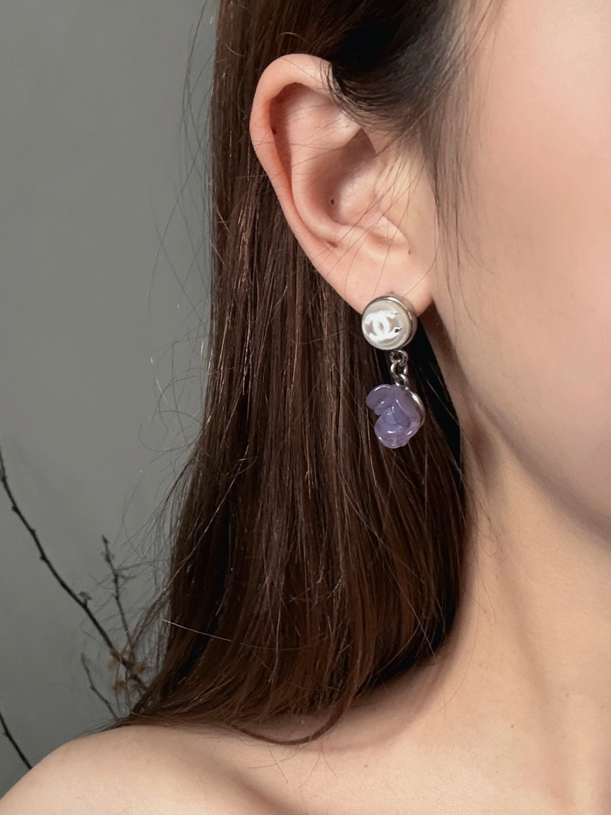 Chanel Amethyst Camelia