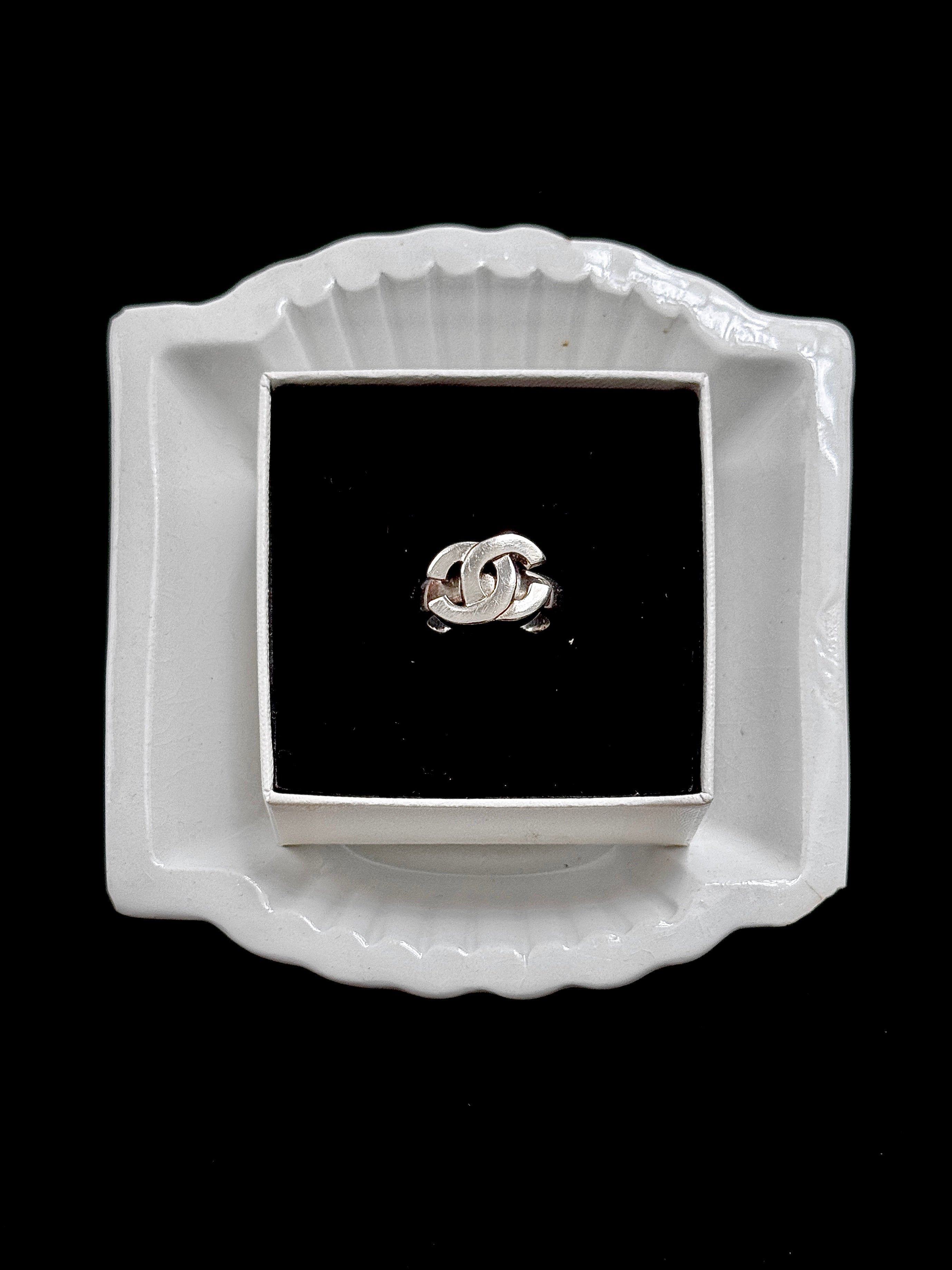 Chanel Silver Emblem