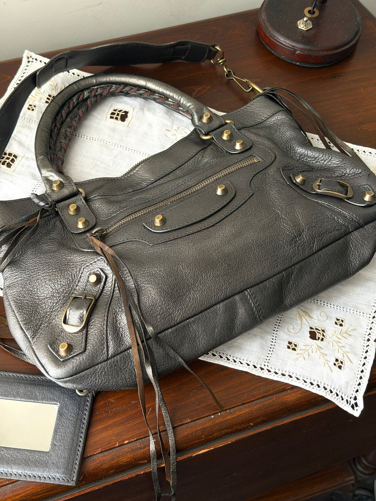 Balenciaga Noir Moto Héritage