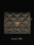 Chanel Heart Classic Wallet