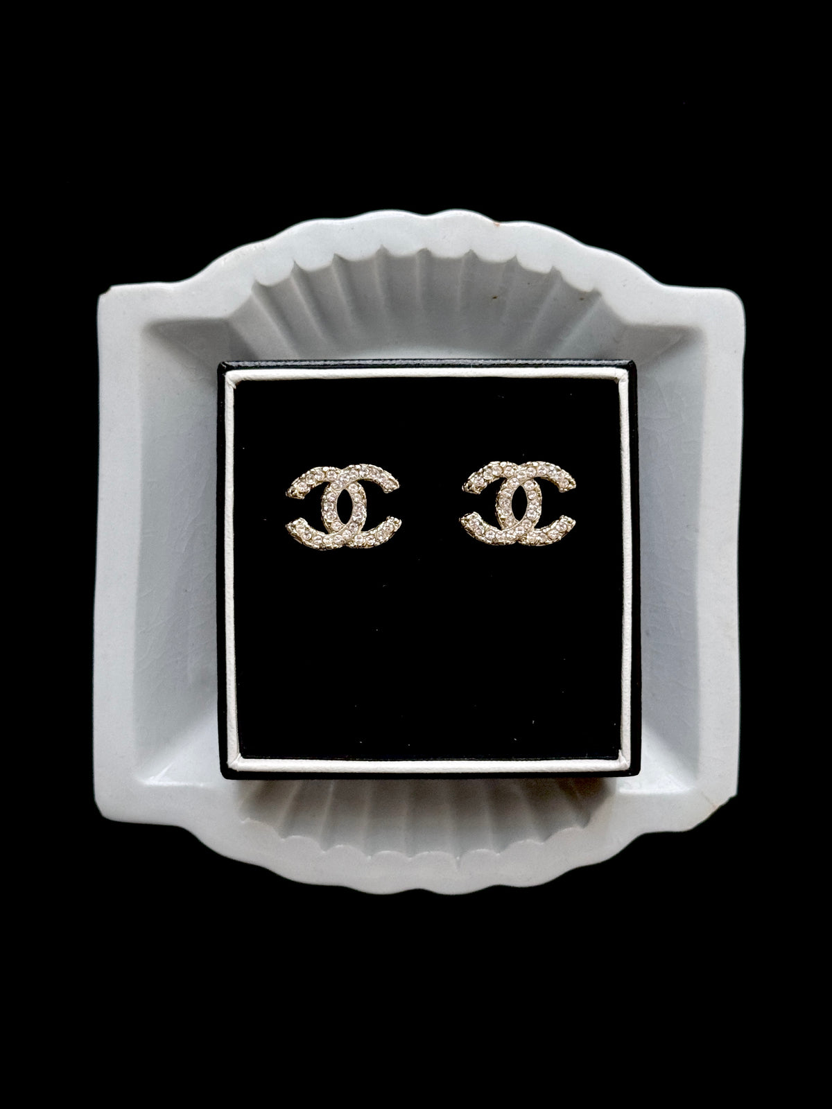 Chanel Golden Crystal Emblem