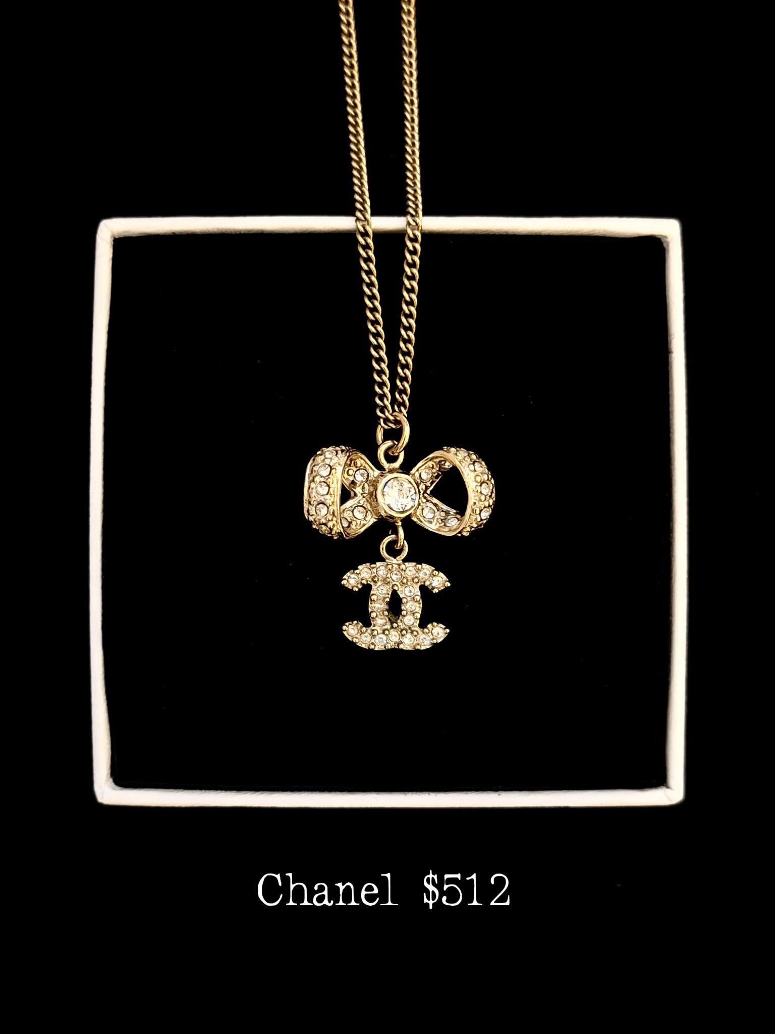 Chanel Bow Crystal