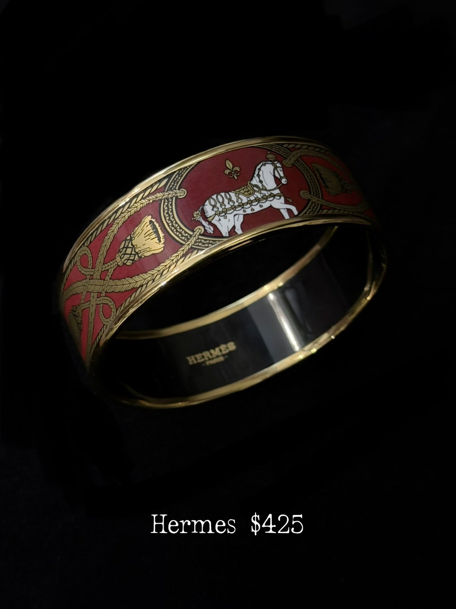 Hermes Rouge Équestre