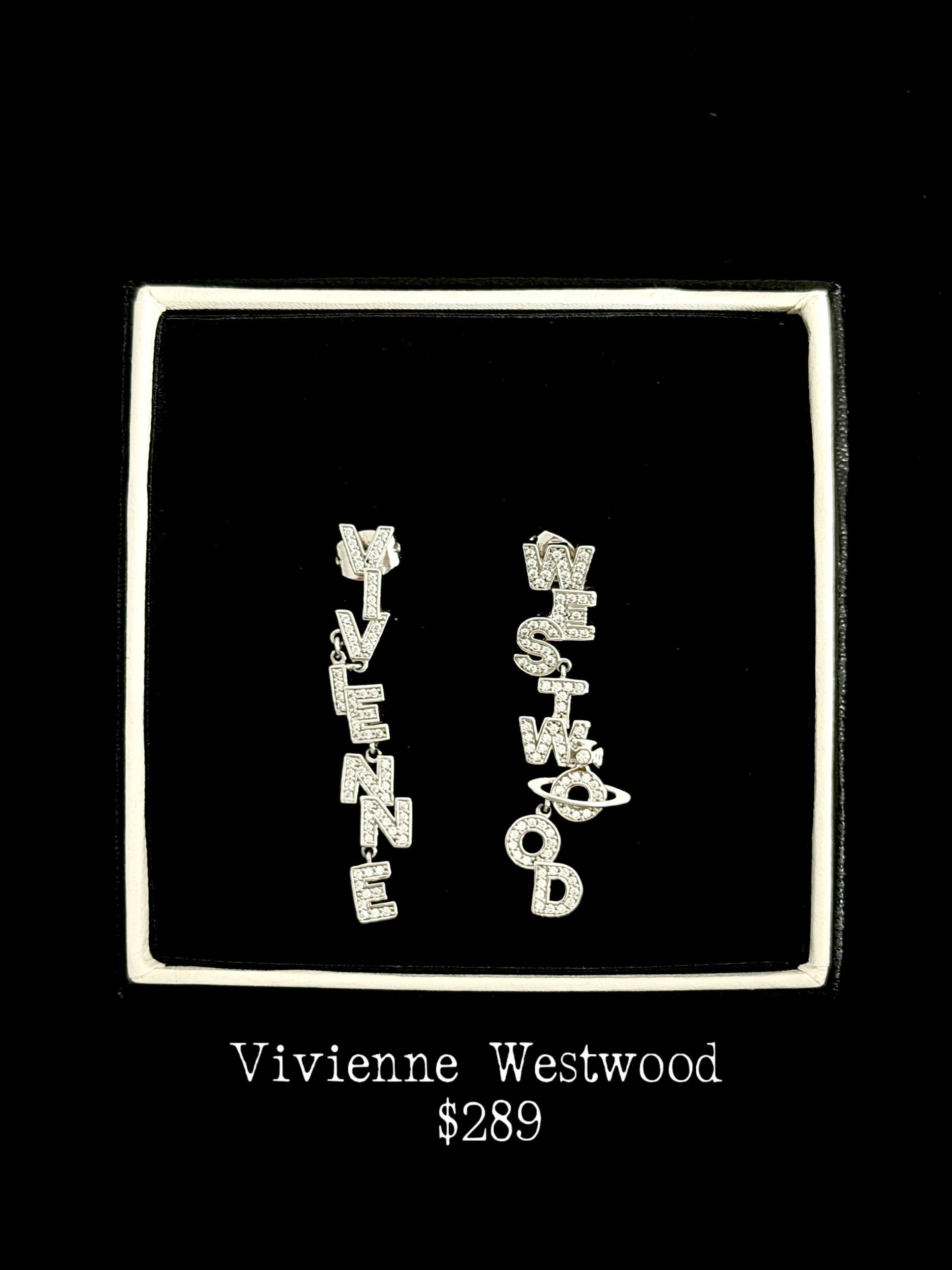Vivienne Westwood LogoDrop Earrings