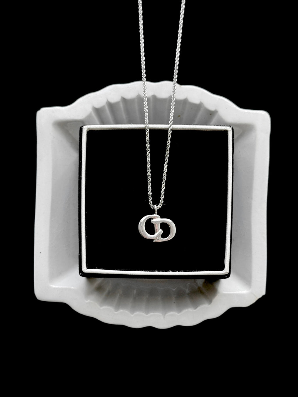 Dior Silver Monogram