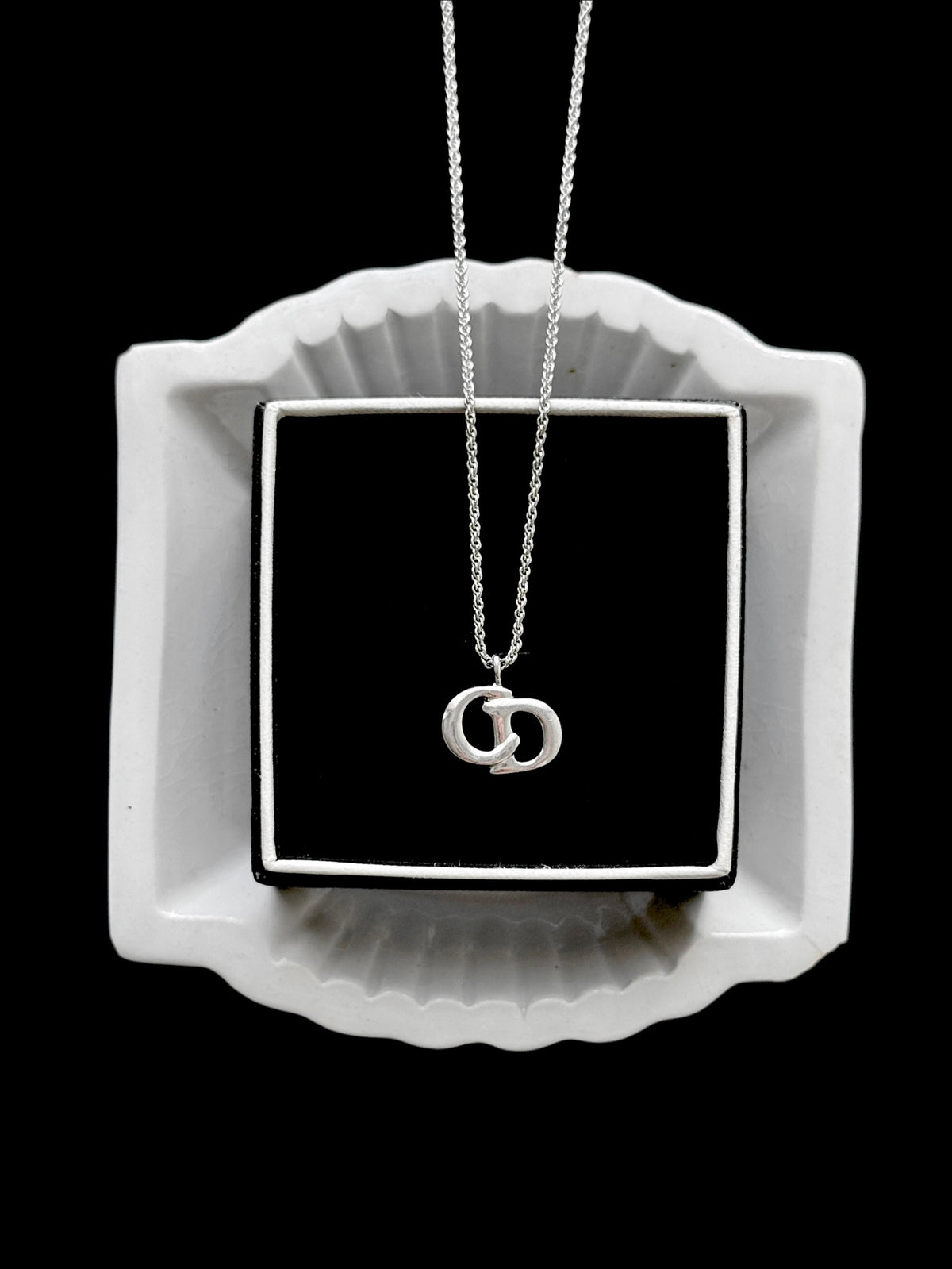 Dior Silver Monogram