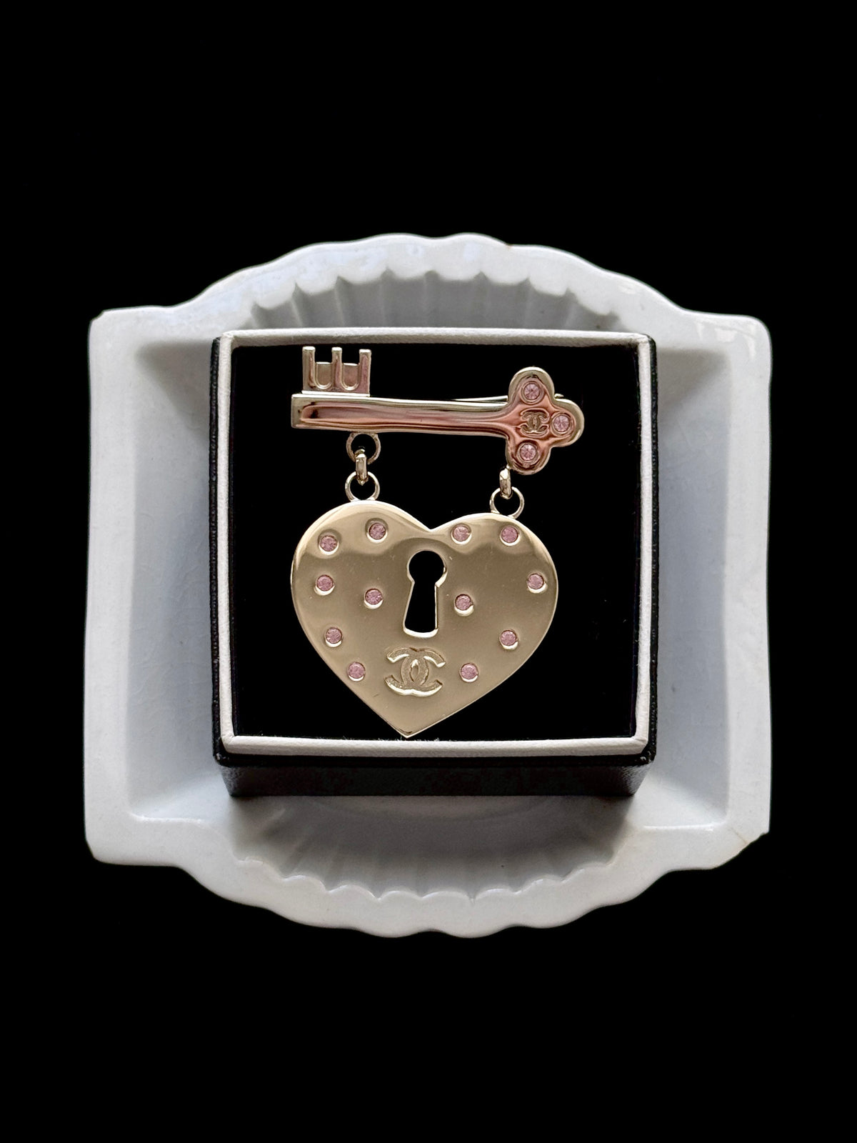 Chanel Pink Heart Romance