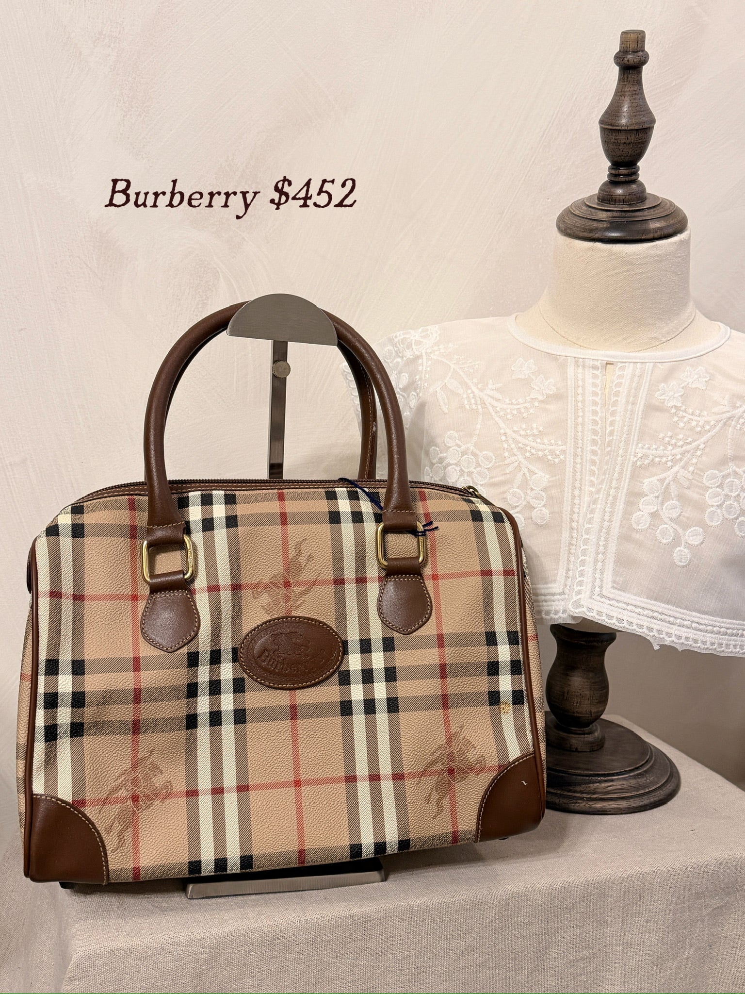 Burberry London Checkmate Bag
