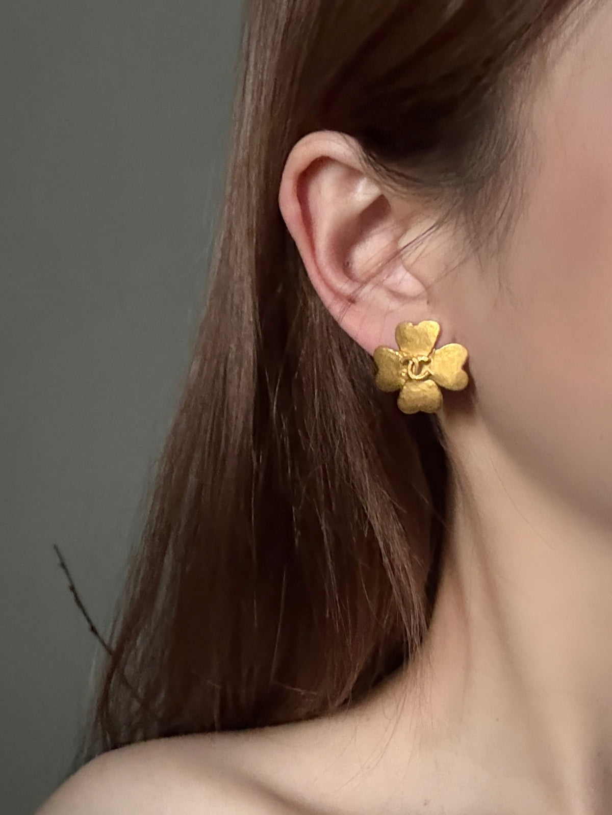 Chanel Golden Clover Heritage - Clip