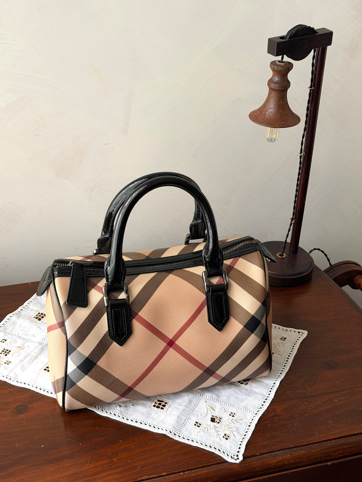 Burberry Check Boston